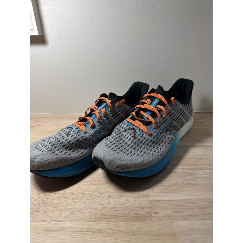 Brooks Hyperion Grey Atomic Blue - SZ 13